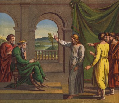 Joseph Interpreting the Dream of Pharaoh by after Raphael